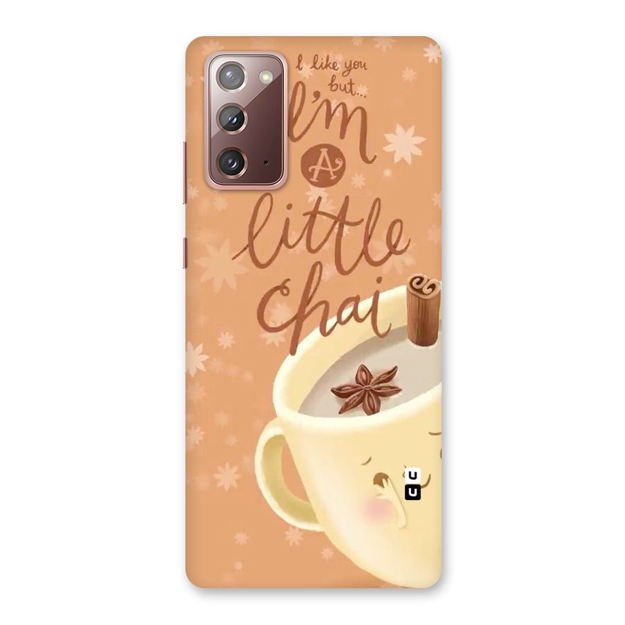 A Little Chai Back Case for Galaxy Note 20