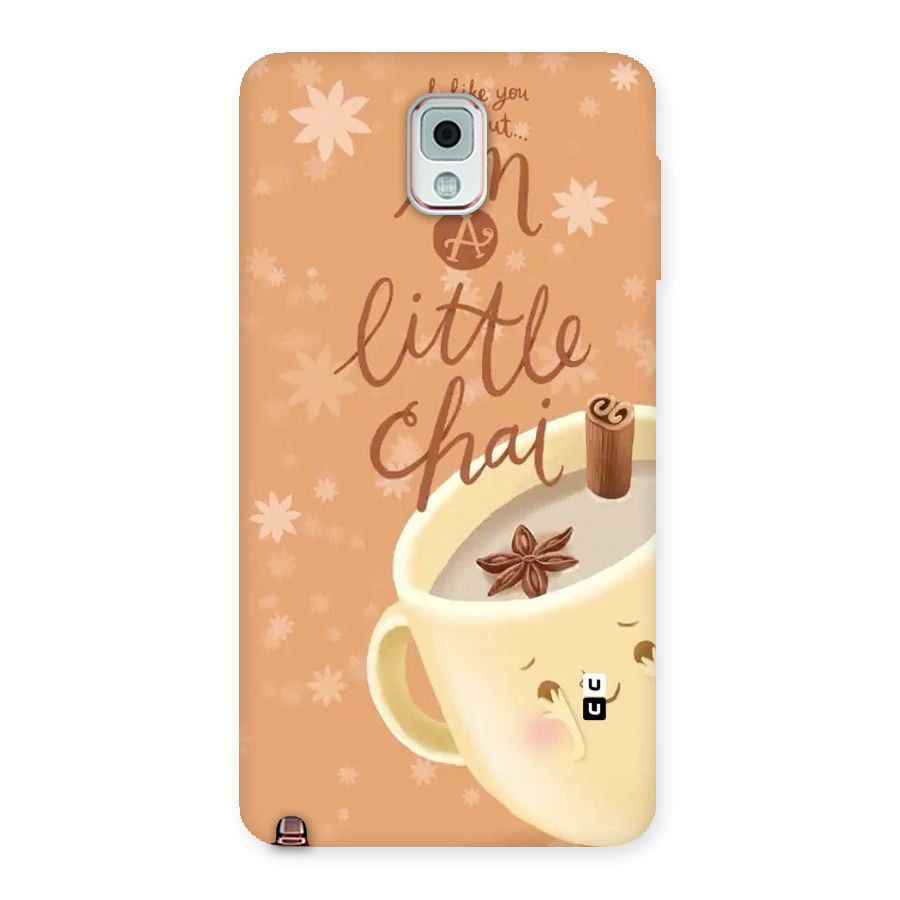 A Little Chai Back Case for Galaxy Note 3