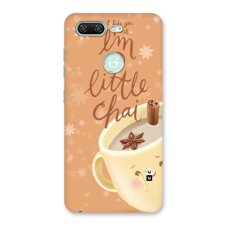A Little Chai Back Case for Gionee S10