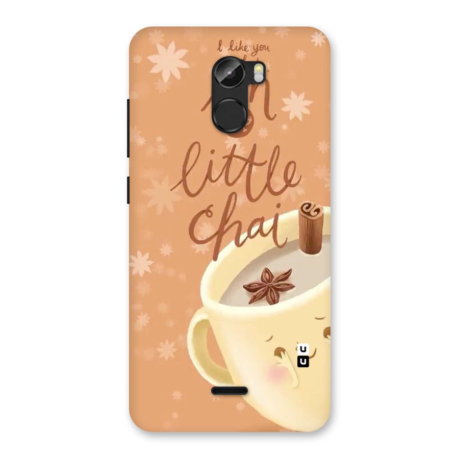 A Little Chai Back Case for Gionee X1