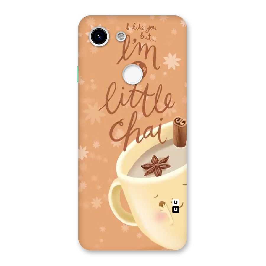 A Little Chai Back Case for Google Pixel 3