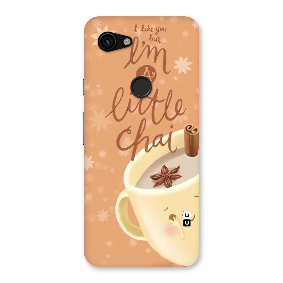 A Little Chai Back Case for Google Pixel 3a