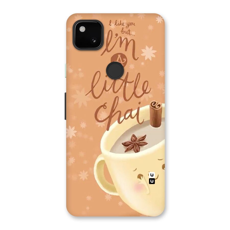 A Little Chai Back Case for Google Pixel 4a