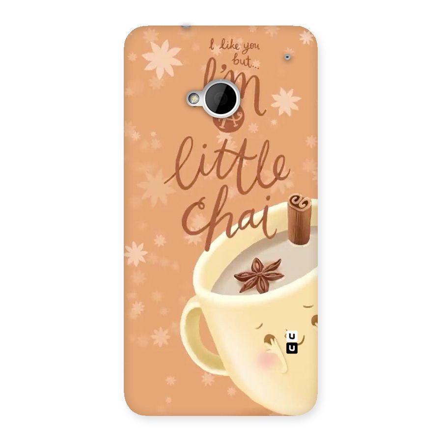 A Little Chai Back Case for HTC One M7