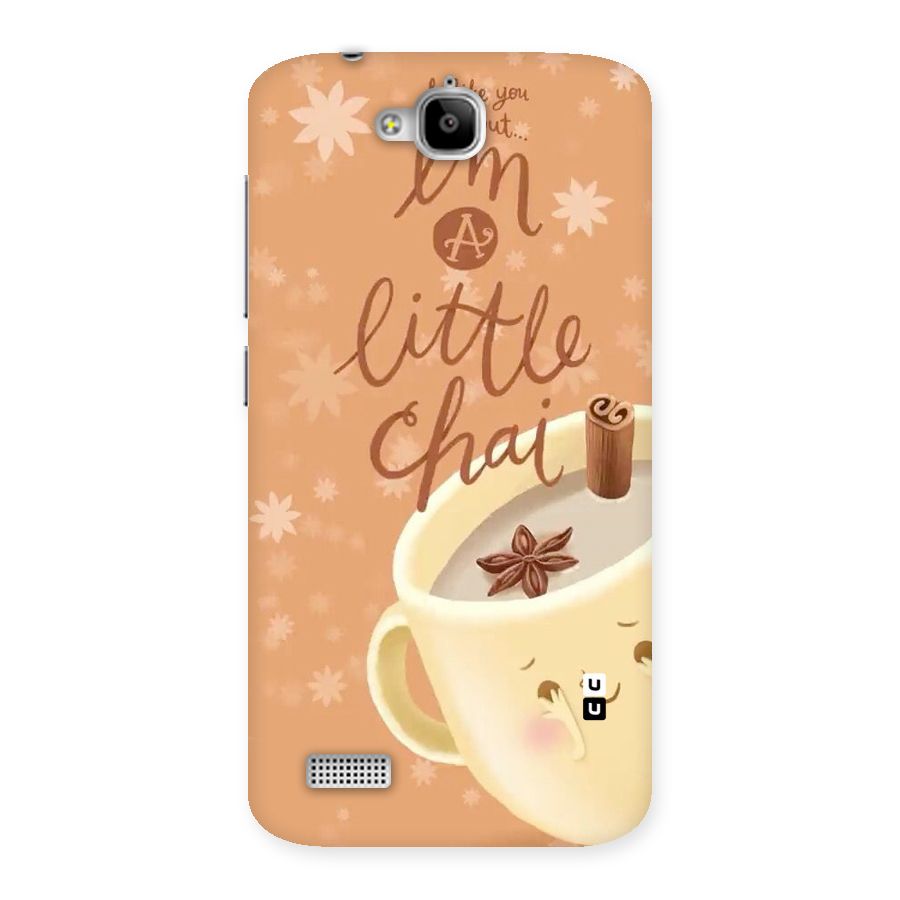 A Little Chai Back Case for Honor Holly