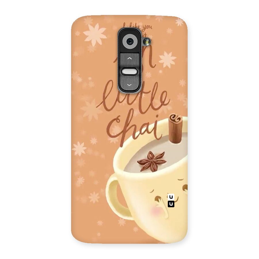 A Little Chai Back Case for LG G2