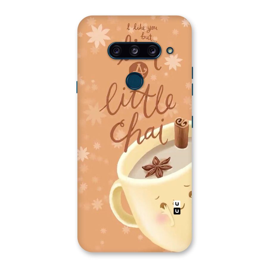 A Little Chai Back Case for LG  V40 ThinQ