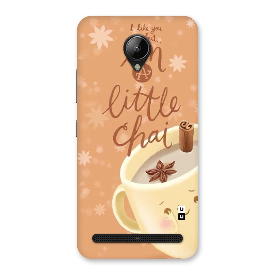 A Little Chai Back Case for Lenovo C2