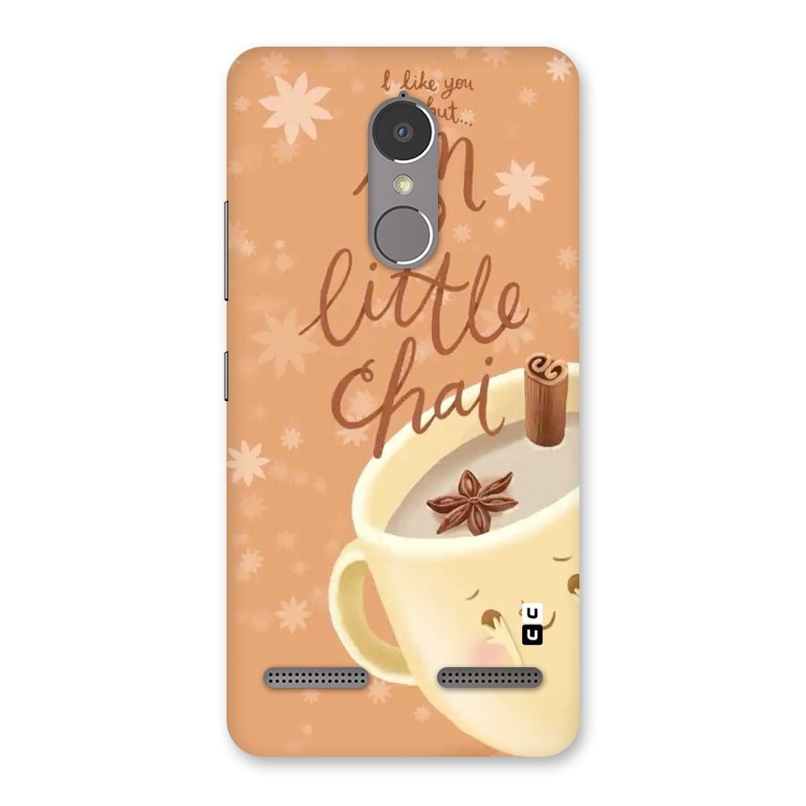 A Little Chai Back Case for Lenovo K6
