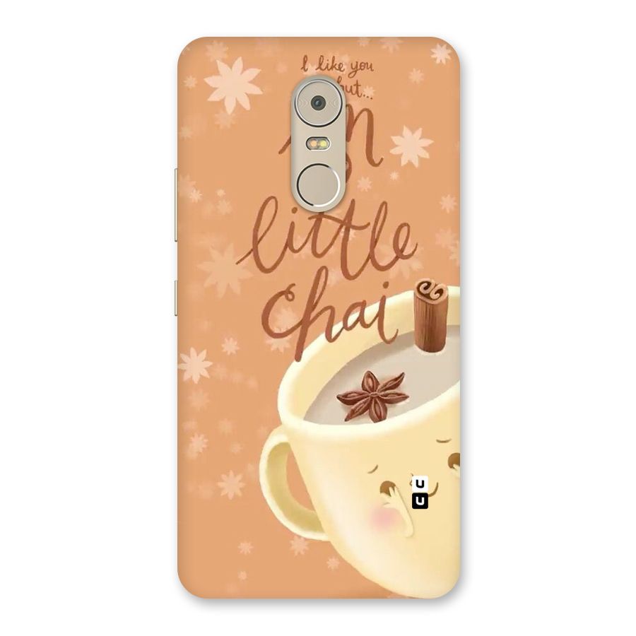 A Little Chai Back Case for Lenovo K6 Note