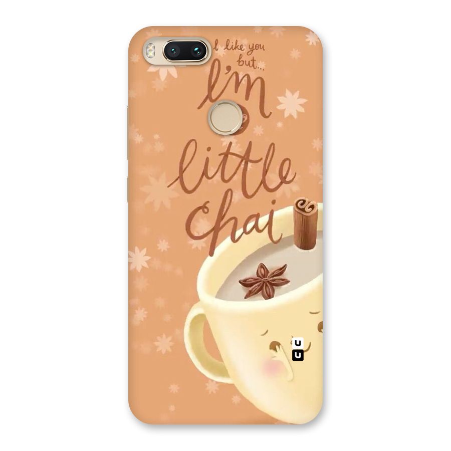 A Little Chai Back Case for Mi A1
