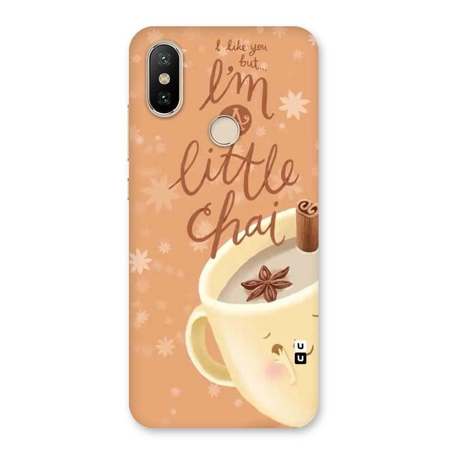 A Little Chai Back Case for Mi A2
