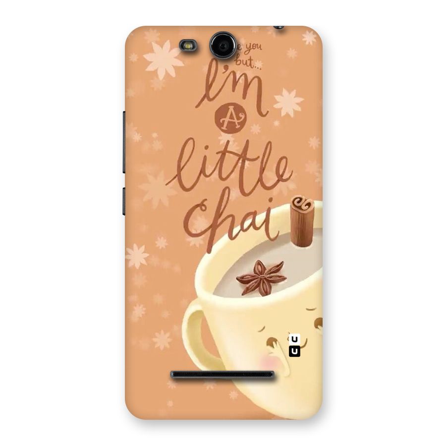 A Little Chai Back Case for Micromax Canvas Juice 3 Q392