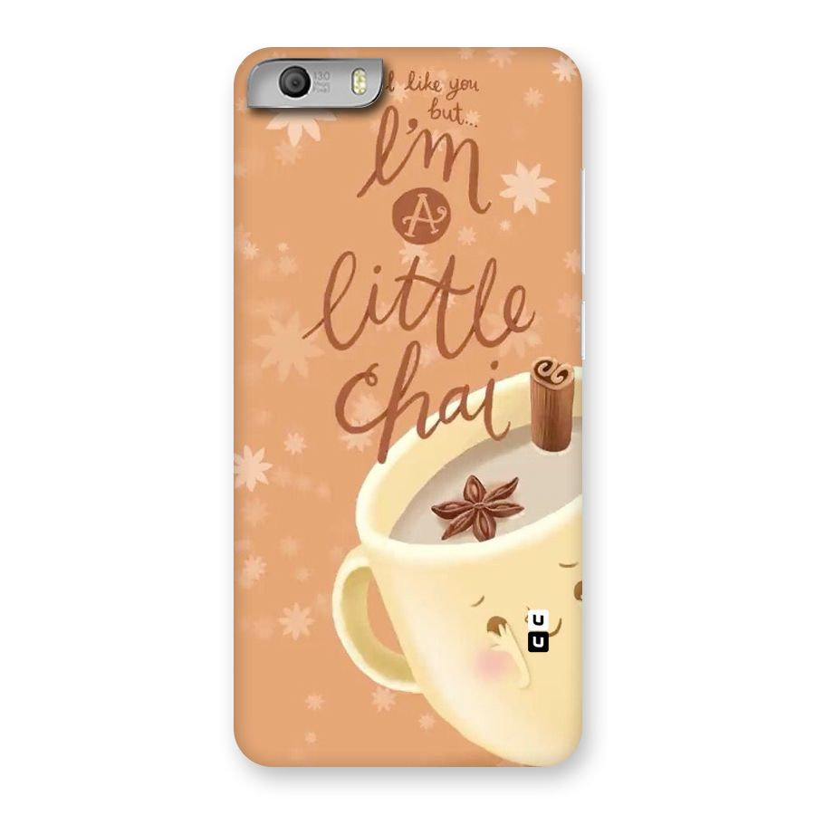 A Little Chai Back Case for Micromax Canvas Knight 2