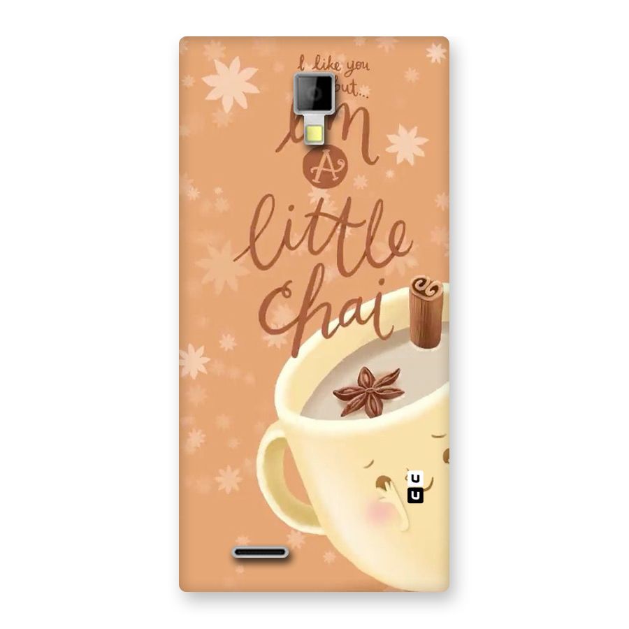 A Little Chai Back Case for Micromax Canvas Xpress A99