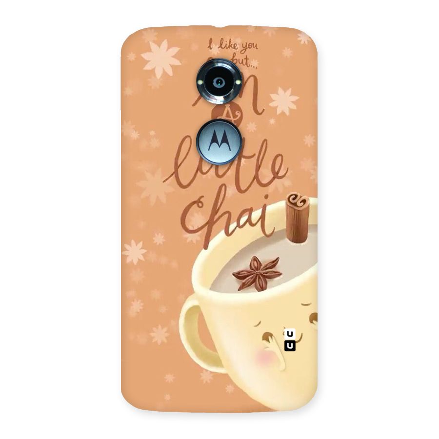 A Little Chai Back Case for Moto X 2nd Gen