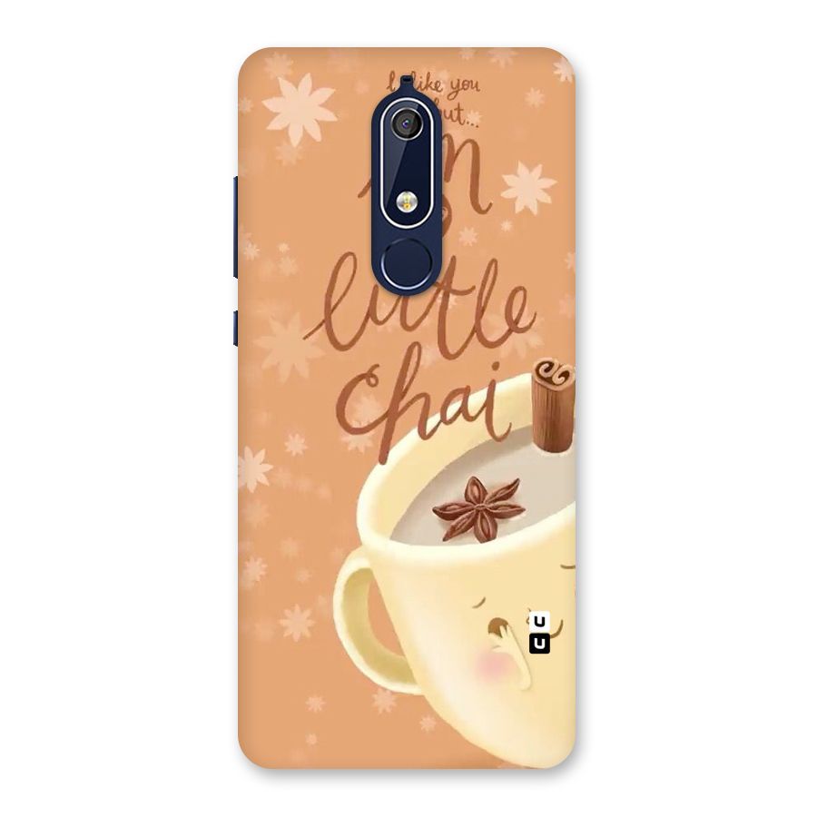 A Little Chai Back Case for Nokia 5.1