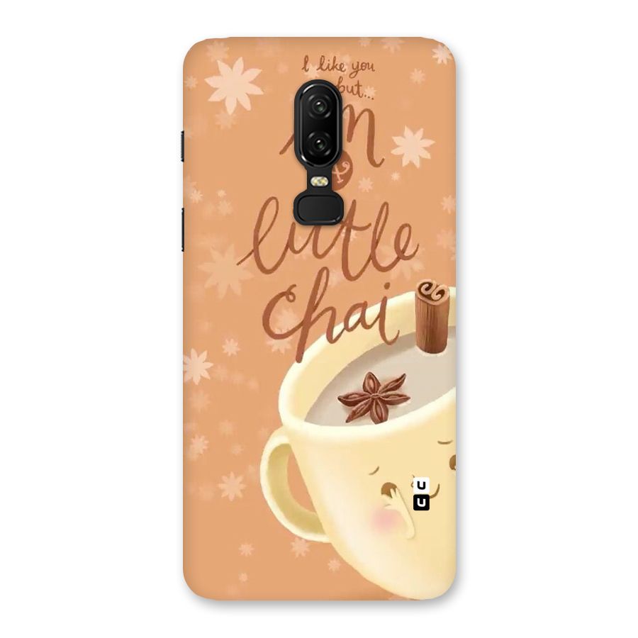 A Little Chai Back Case for OnePlus 6