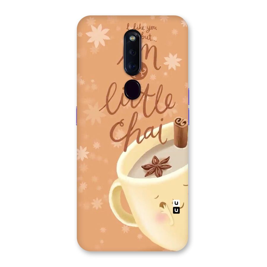 A Little Chai Back Case for Oppo F11 Pro