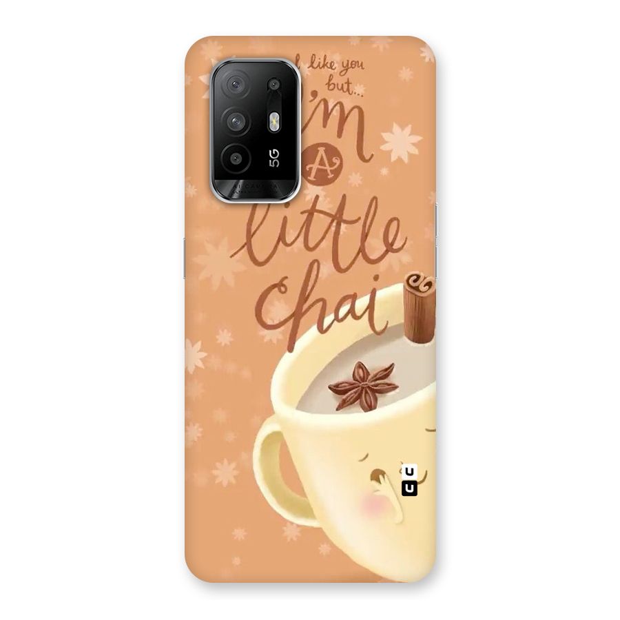 A Little Chai Back Case for Oppo F19 Pro Plus 5G