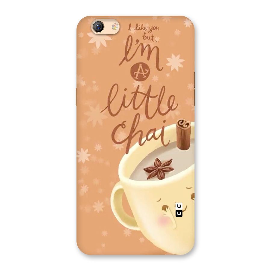 A Little Chai Back Case for Oppo F3 Plus