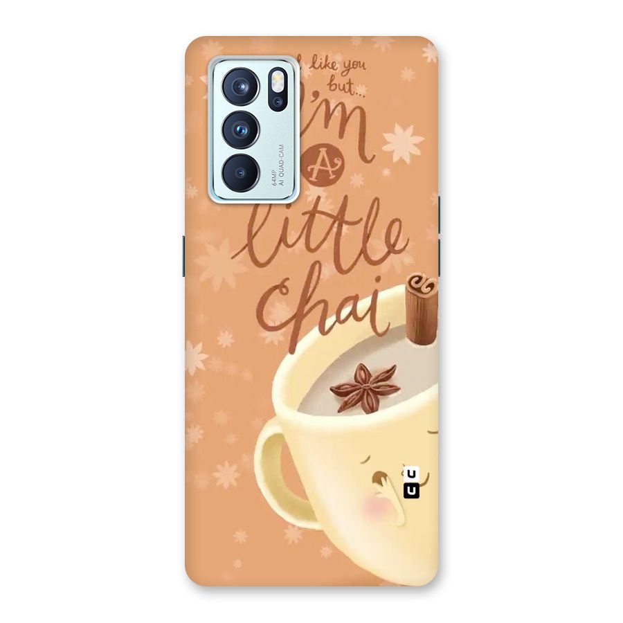 A Little Chai Back Case for Oppo Reno6 Pro 5G