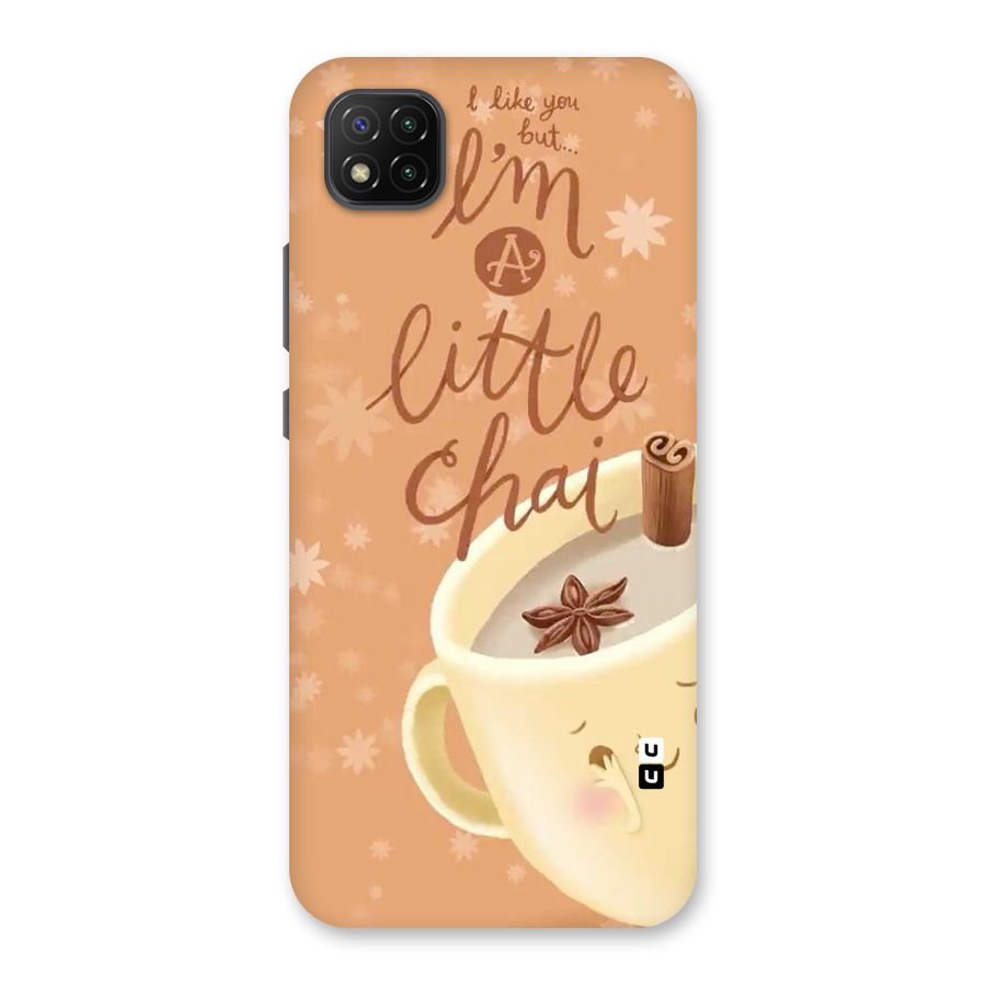 A Little Chai Back Case for Poco C3