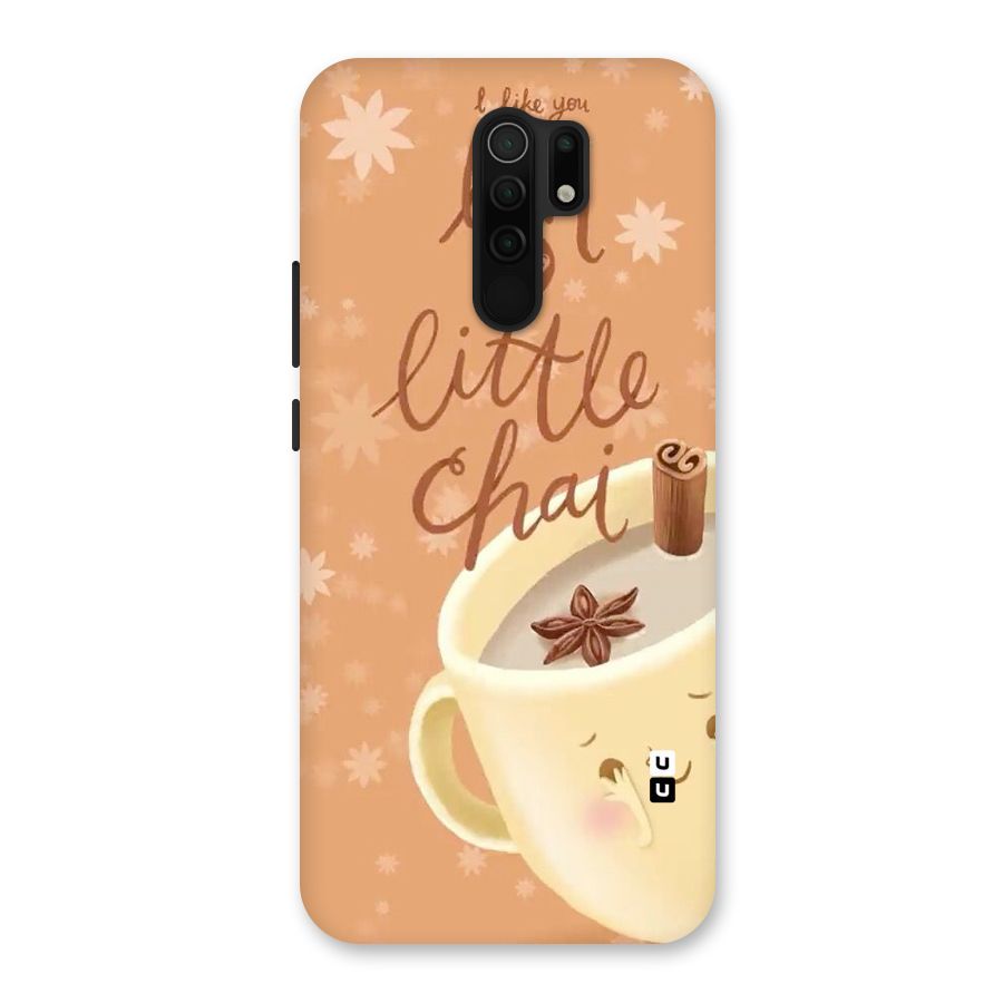 A Little Chai Back Case for Poco M2