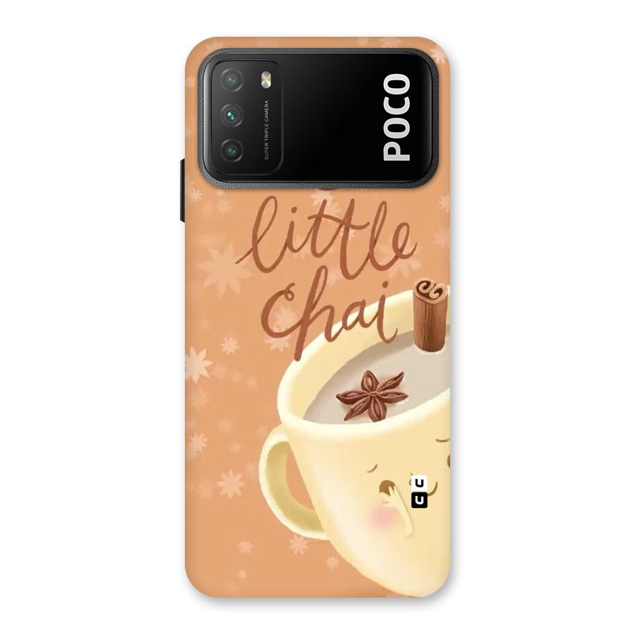 A Little Chai Back Case for Poco M3