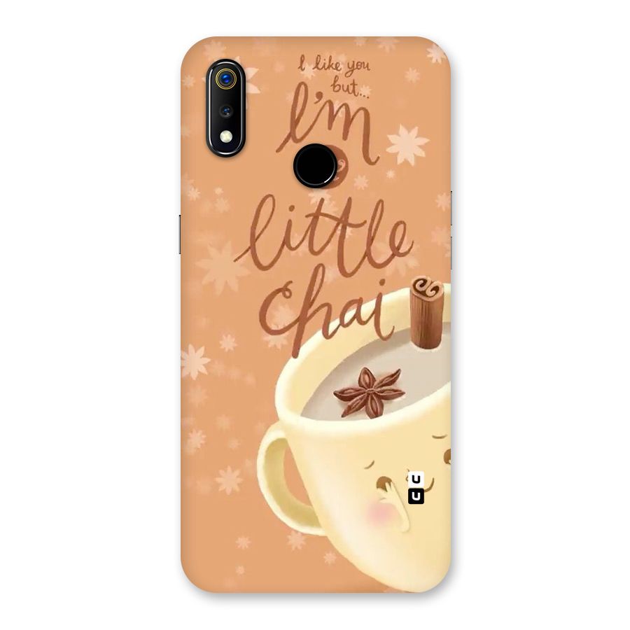 A Little Chai Back Case for Realme 3