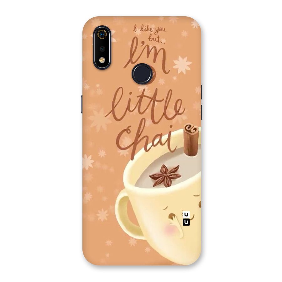 A Little Chai Back Case for Realme 3i