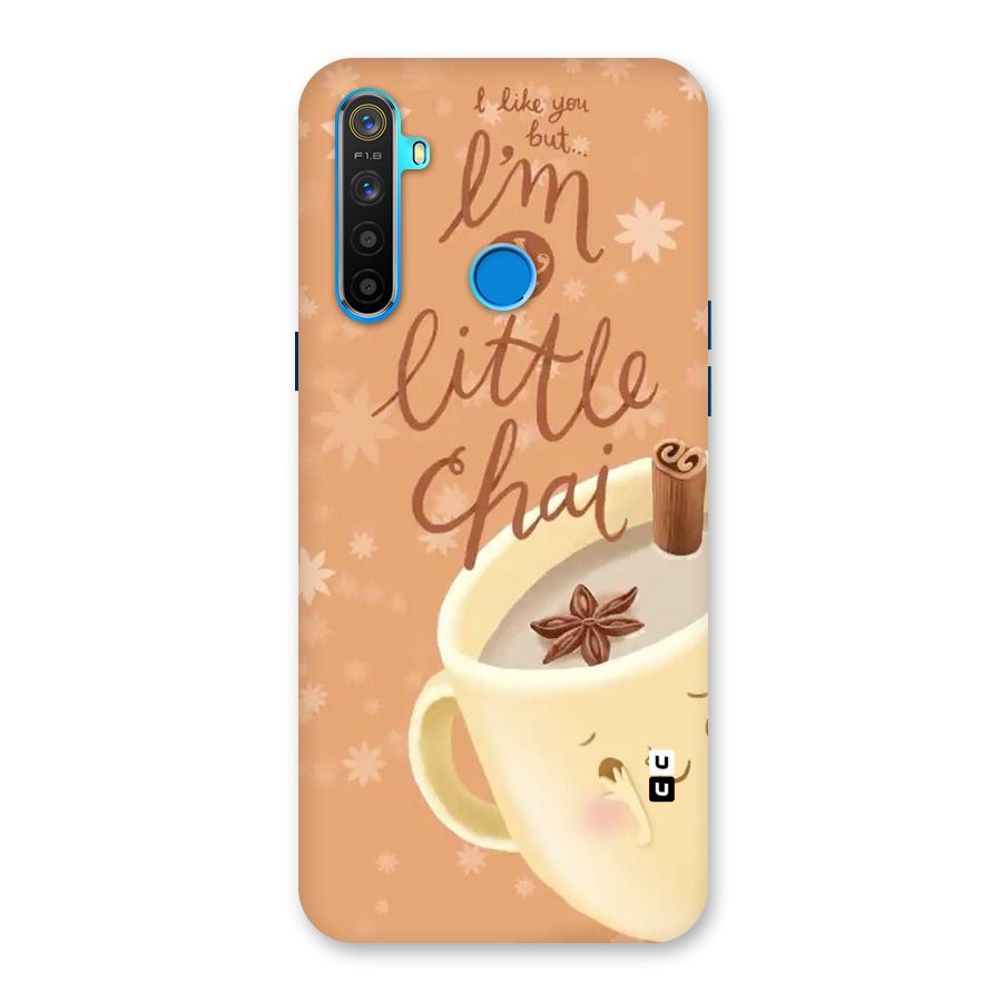 A Little Chai Back Case for Realme 5