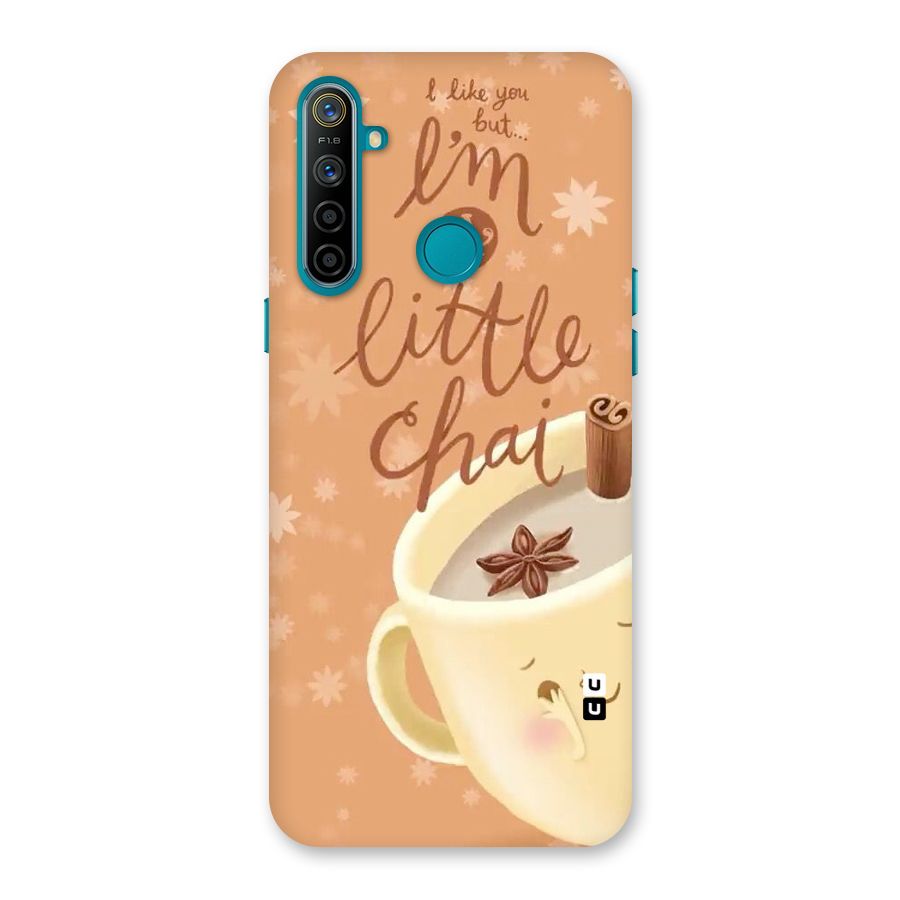 A Little Chai Back Case for Realme 5i