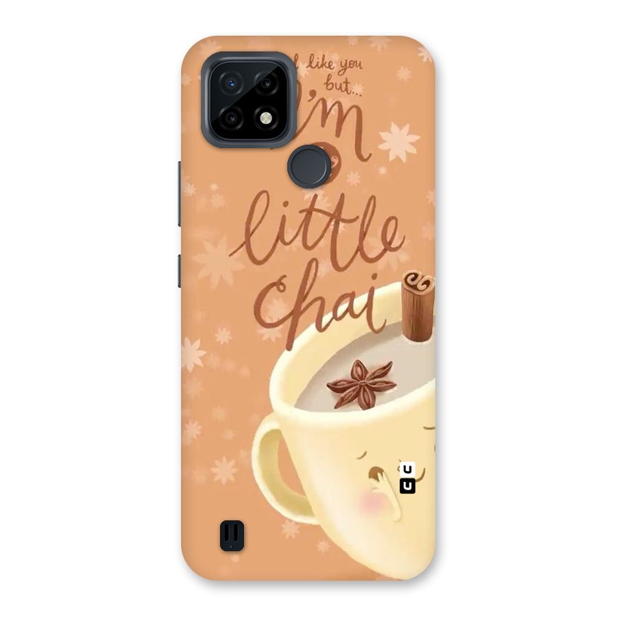 A Little Chai Back Case for Realme C21