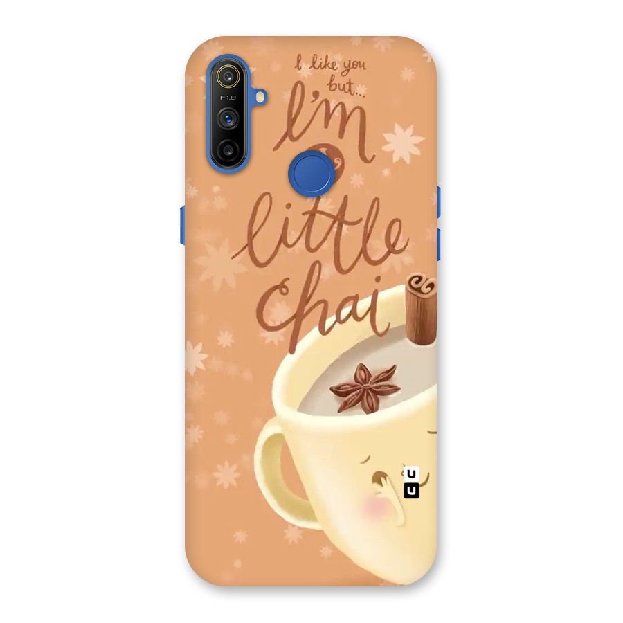 A Little Chai Back Case for Realme Narzo 10A