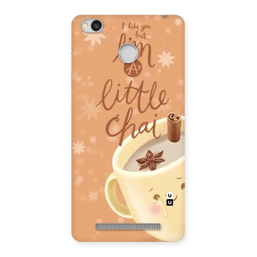 A Little Chai Back Case for Redmi 3S Prime