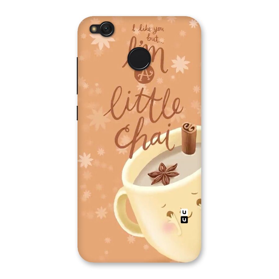 A Little Chai Back Case for Redmi 4