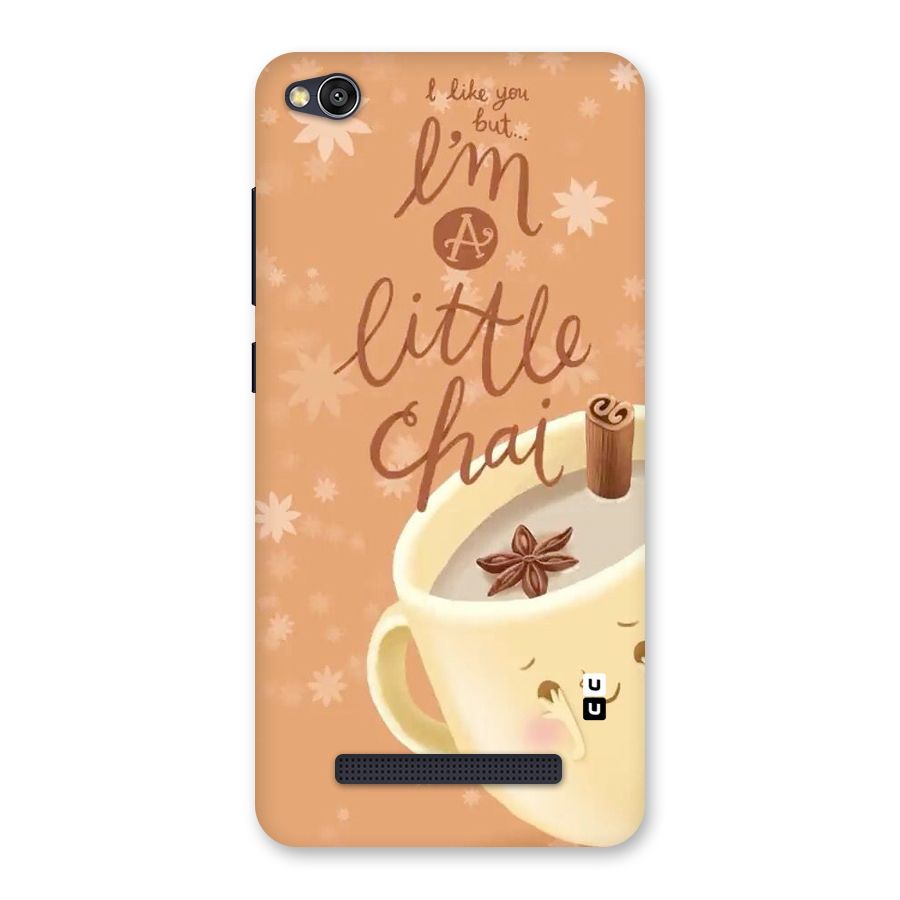 A Little Chai Back Case for Redmi 4A