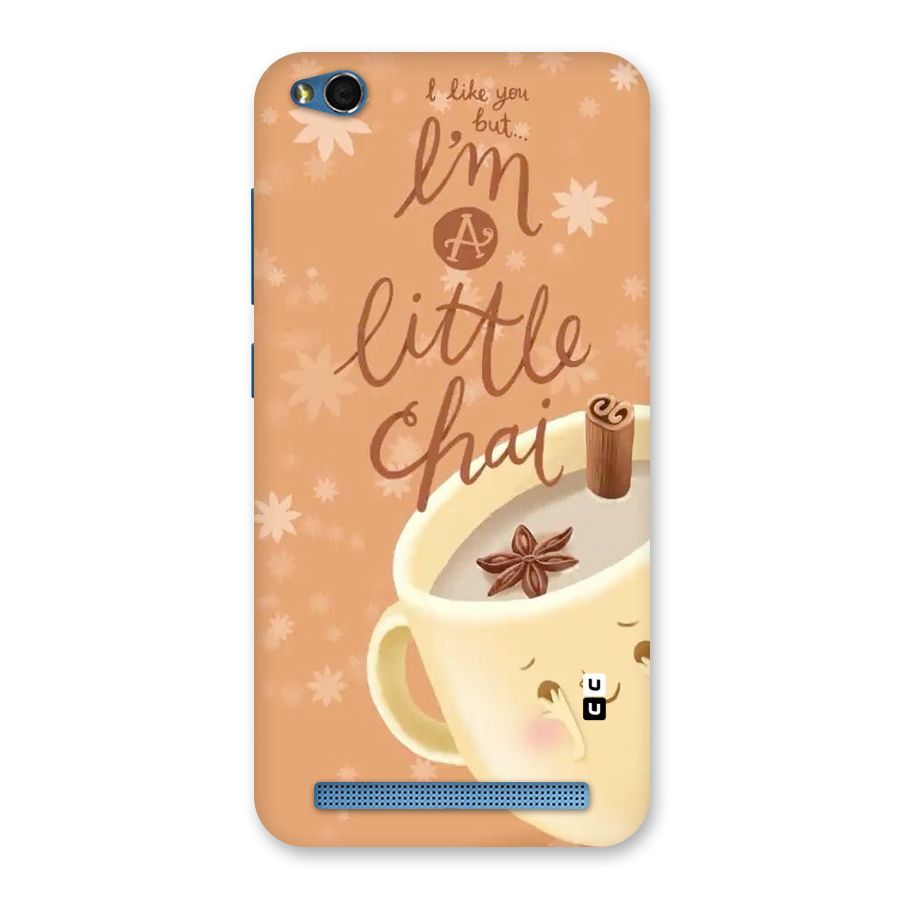 A Little Chai Back Case for Redmi 5A