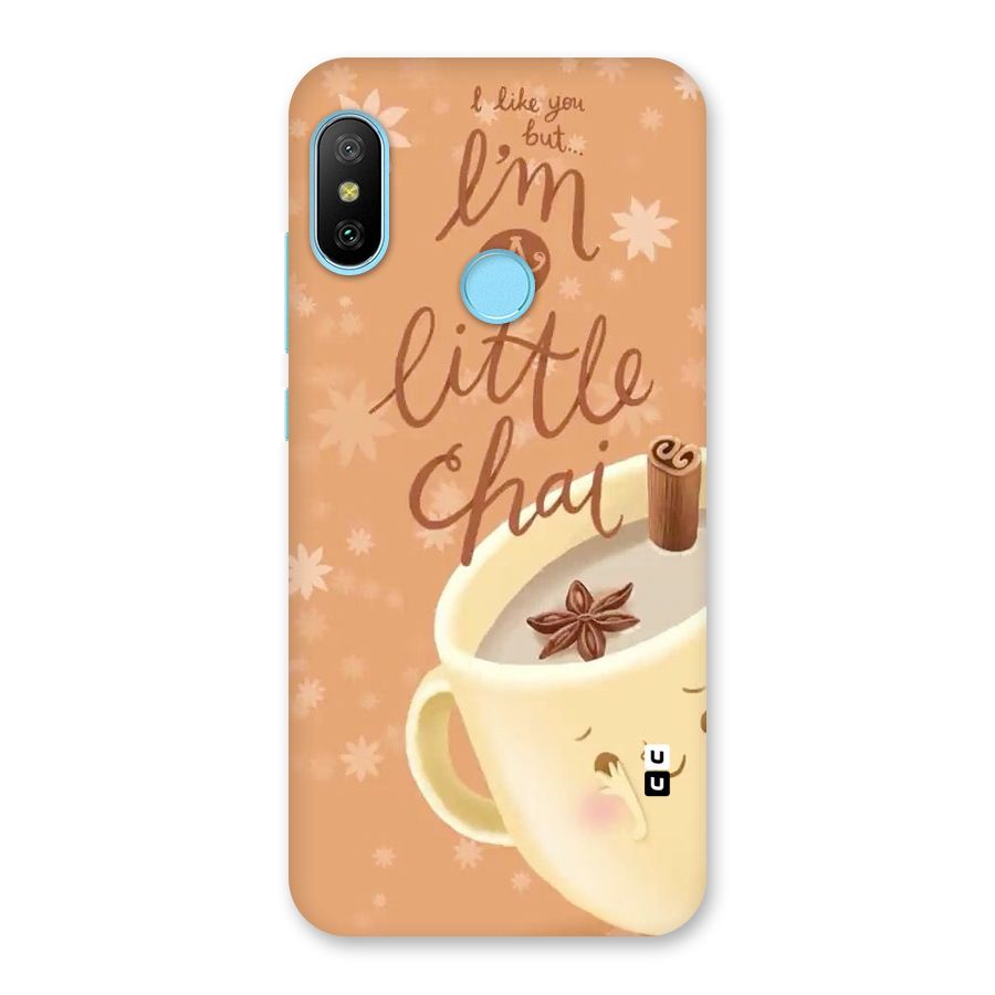 A Little Chai Back Case for Redmi 6 Pro