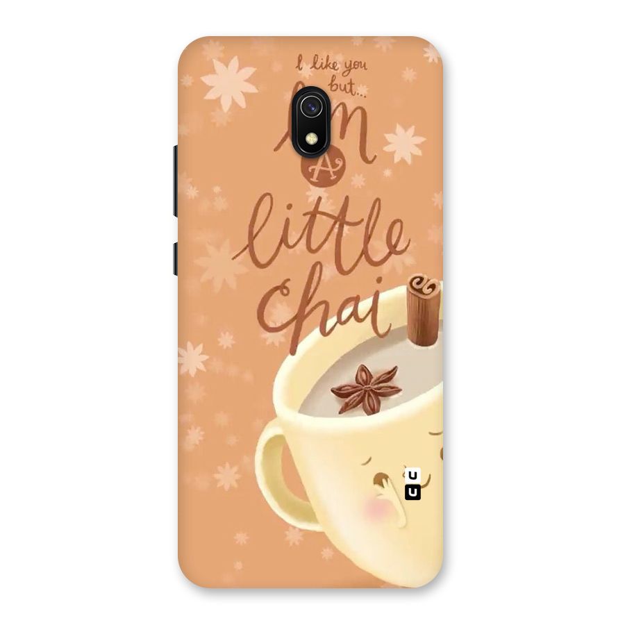 A Little Chai Back Case for Redmi 8A