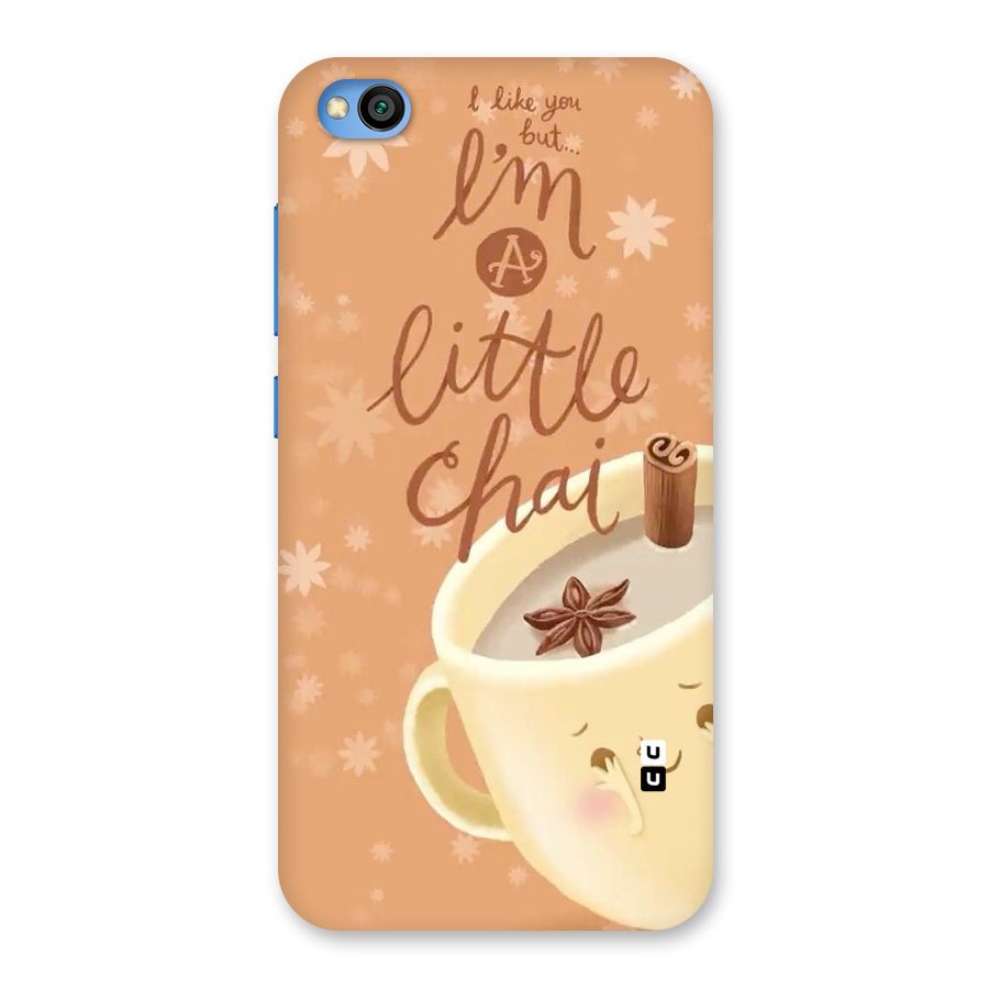 A Little Chai Back Case for Redmi Go