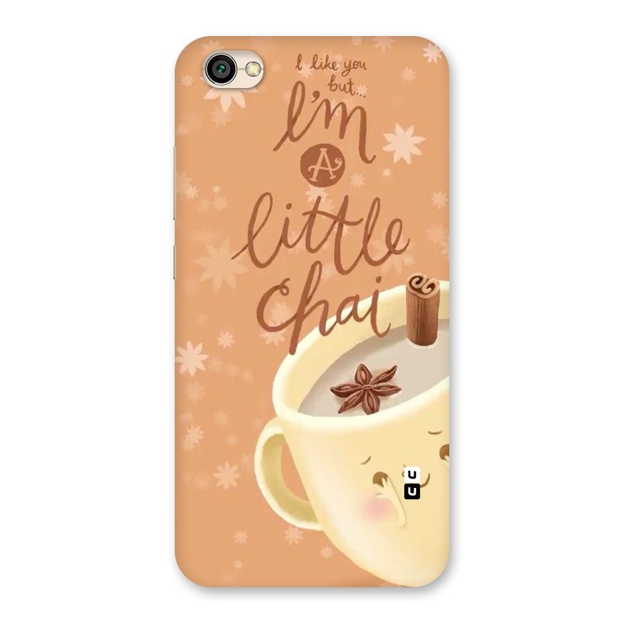A Little Chai Back Case for Redmi Y1 Lite