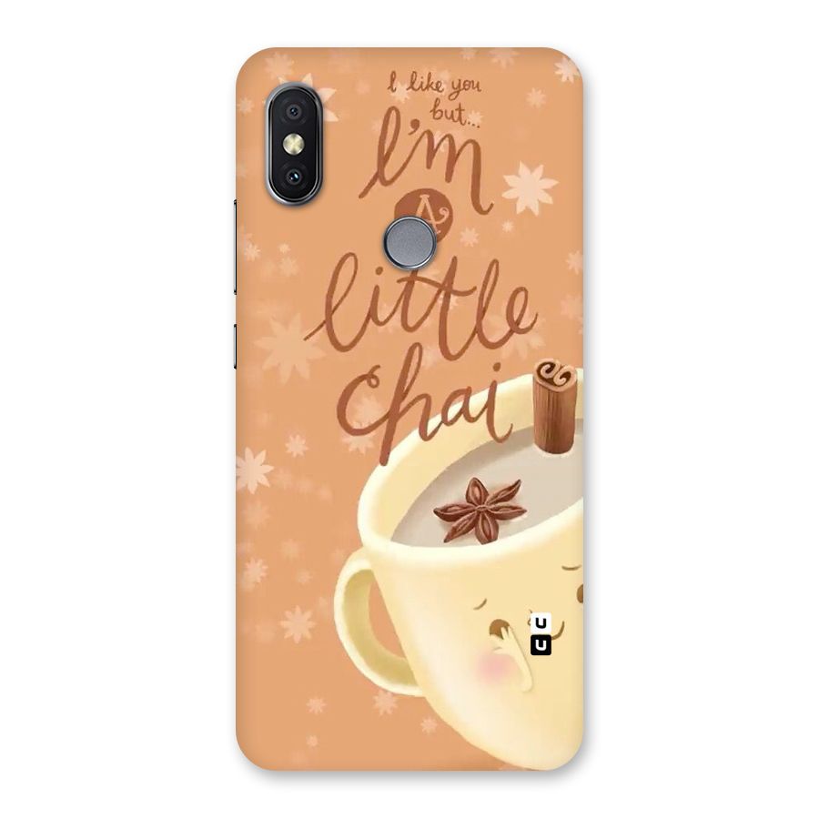 A Little Chai Back Case for Redmi Y2
