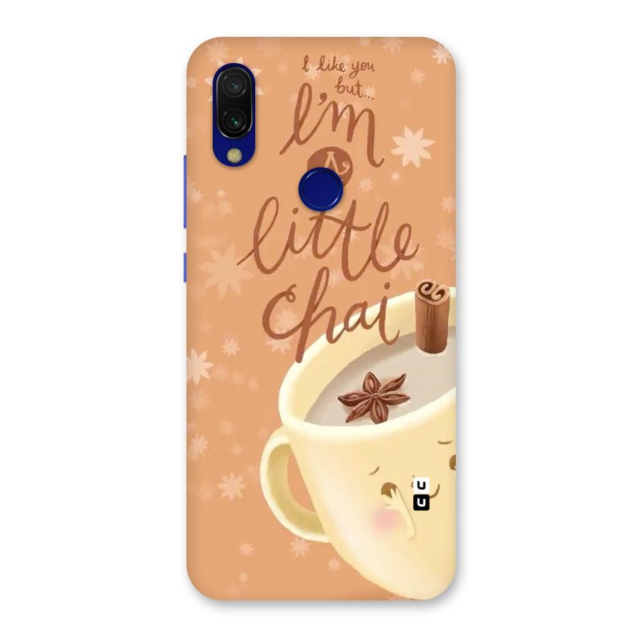 A Little Chai Back Case for Redmi Y3