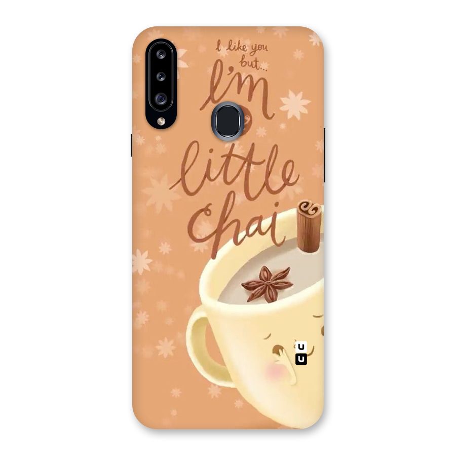 A Little Chai Back Case for Samsung Galaxy A20s