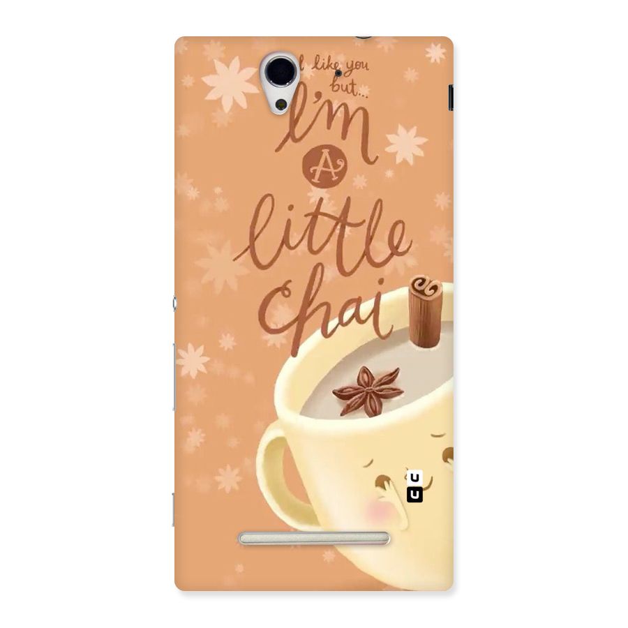 A Little Chai Back Case for Sony Xperia C3