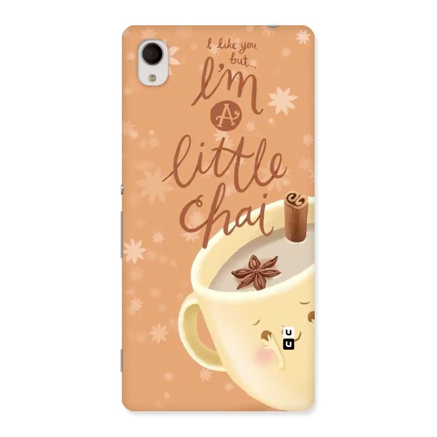 A Little Chai Back Case for Sony Xperia M4