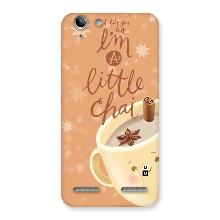 A Little Chai Back Case for Vibe K5