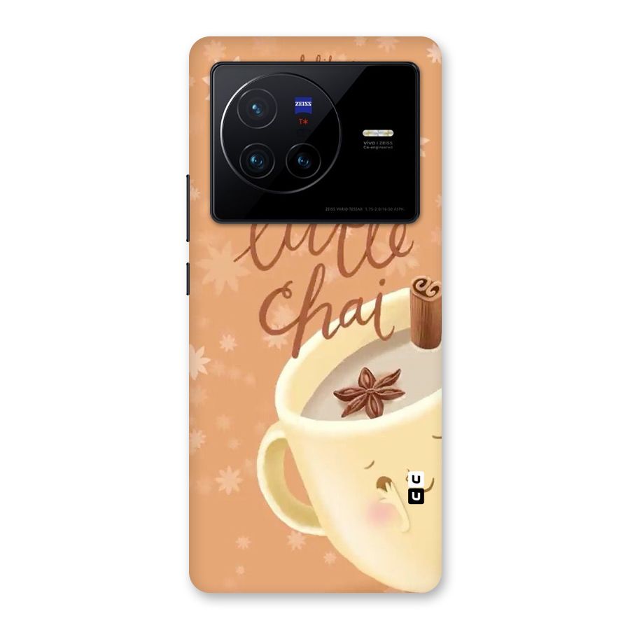 A Little Chai Back Case for Vivo X80
